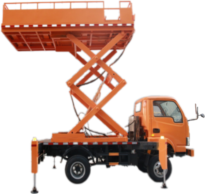 1噸地下升降平臺車